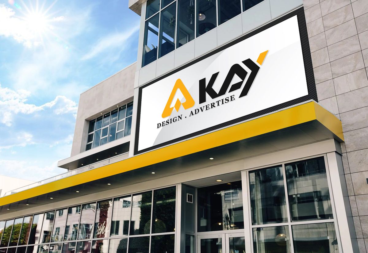 Bảng hiệu công ty ngoài trời
