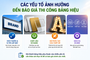 Báo giá bảng hiệu
