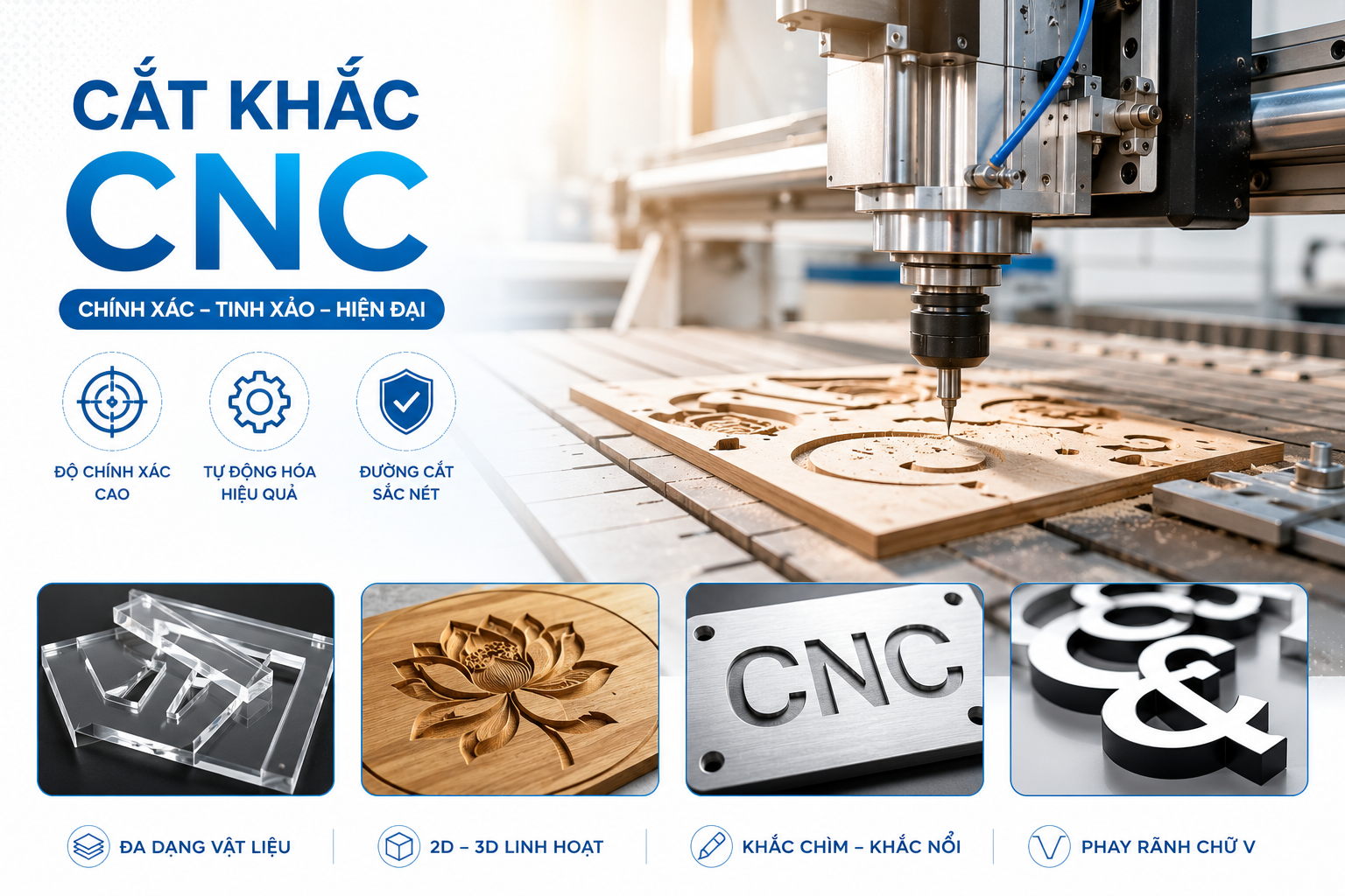 Cắt khắc CNC TPHCM